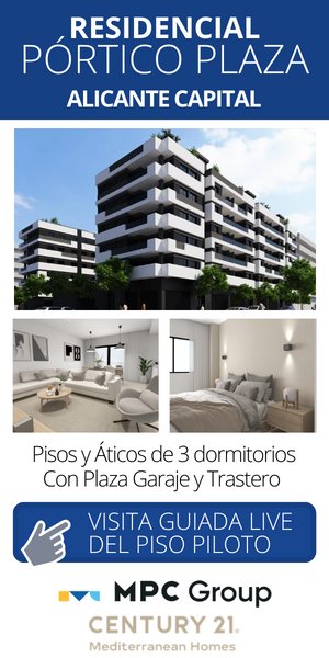 Residencial Pórtico Plaza en Alicante con garaje y trastero